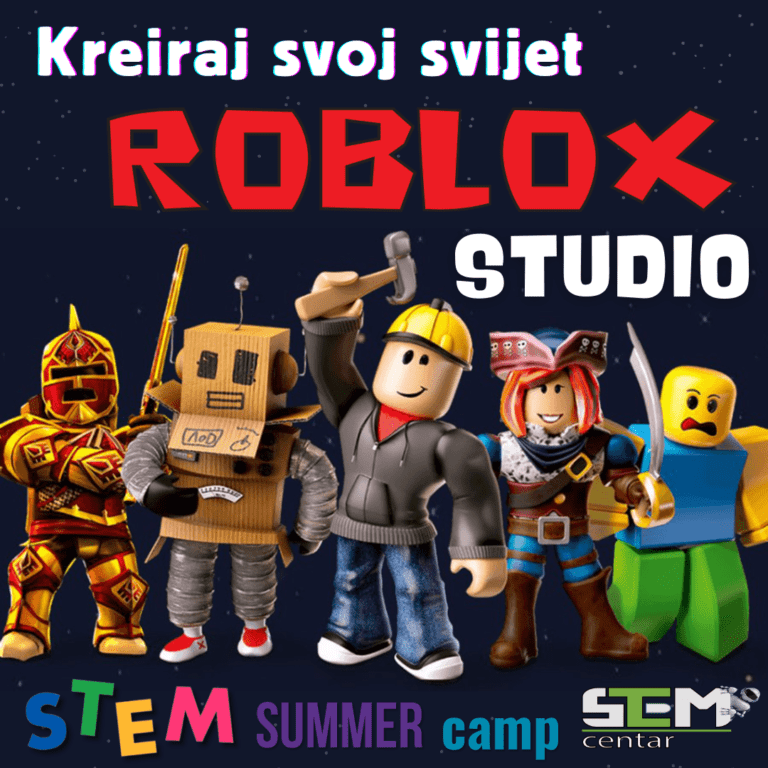 Roblox studio – STEM Summer Camp