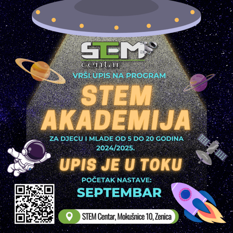 Upis za septembar u toku – STEM AKADEMIJA